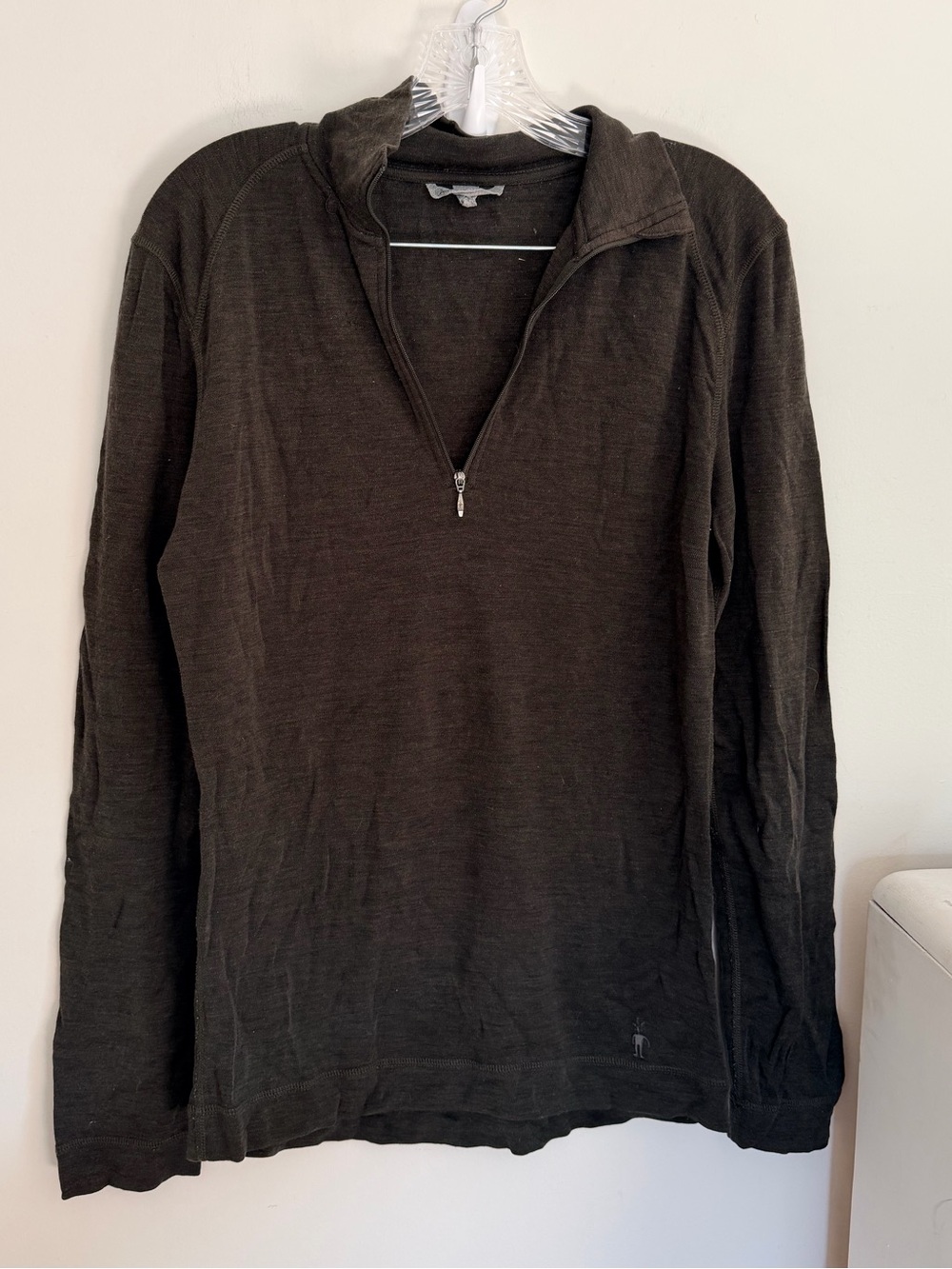 Smartwool Classic Thermal Merino Quarter-Zip Base Layer Top - women’s outdoorsy - Picture 1 of 5